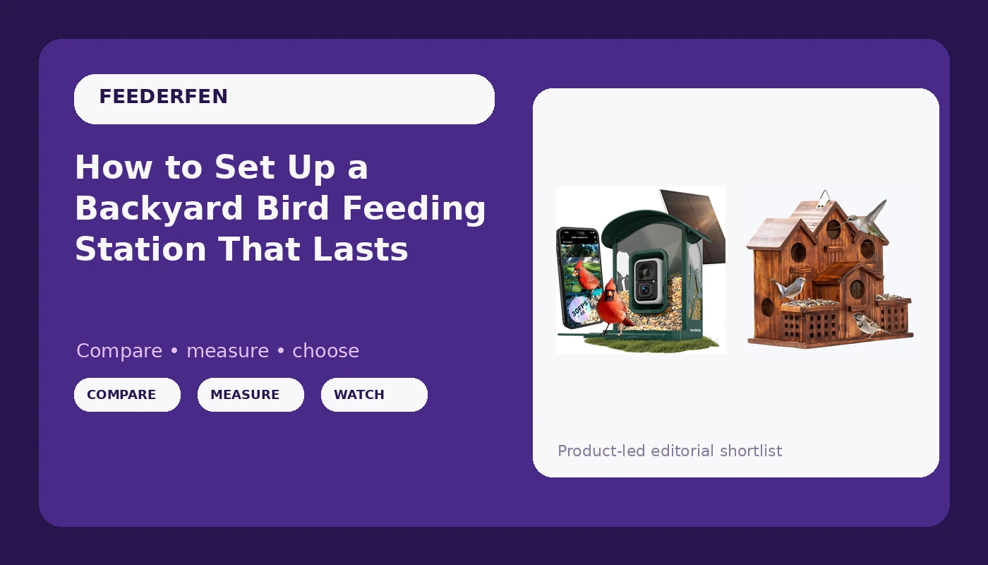 How to Set Up a Backyard Bird Feeding Station That Lasts