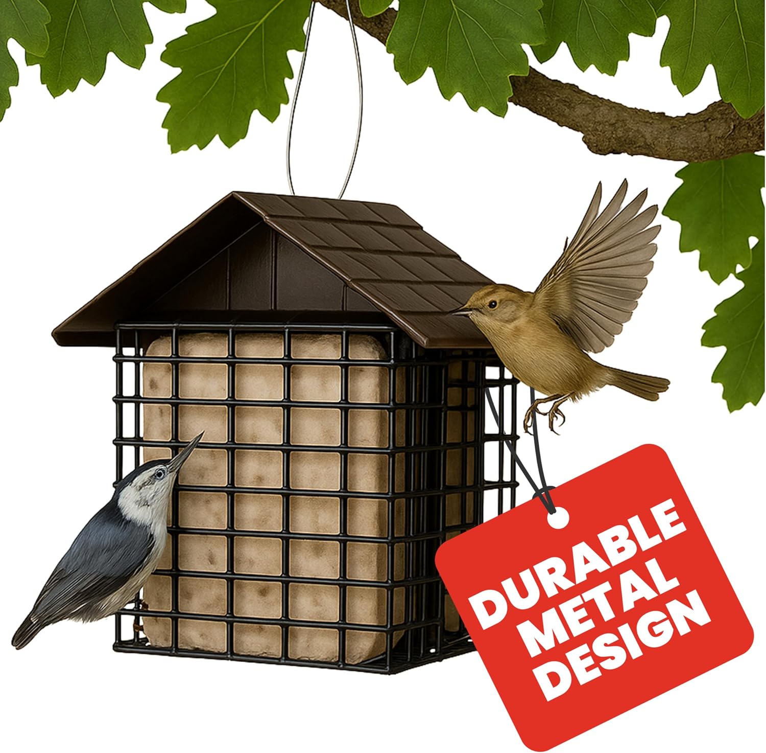 More Birds Double Suet Cake Feeder (B000LNQGTK)