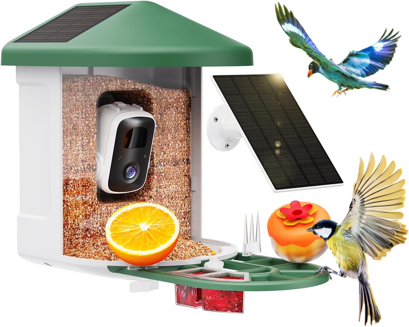 Solar Smart Bird Feeder with Camera (B0C4Y6D5BD)