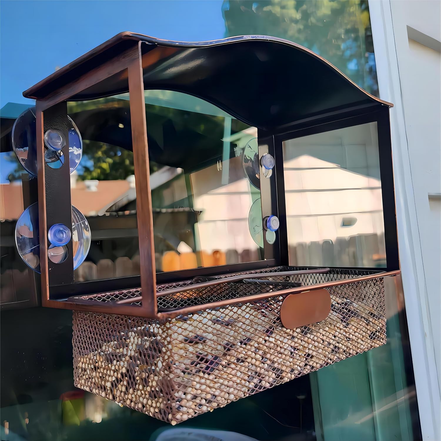 Lilyang Window Bird Feeder with Strong Suction Cups